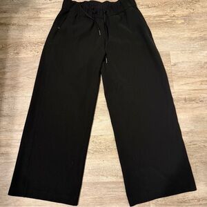 Lululemon Athletica Black Wide-Leg Pants